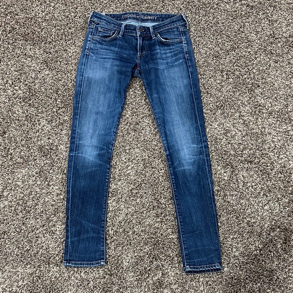 Citizens Of Humanity Dark Blue Skinny Jean